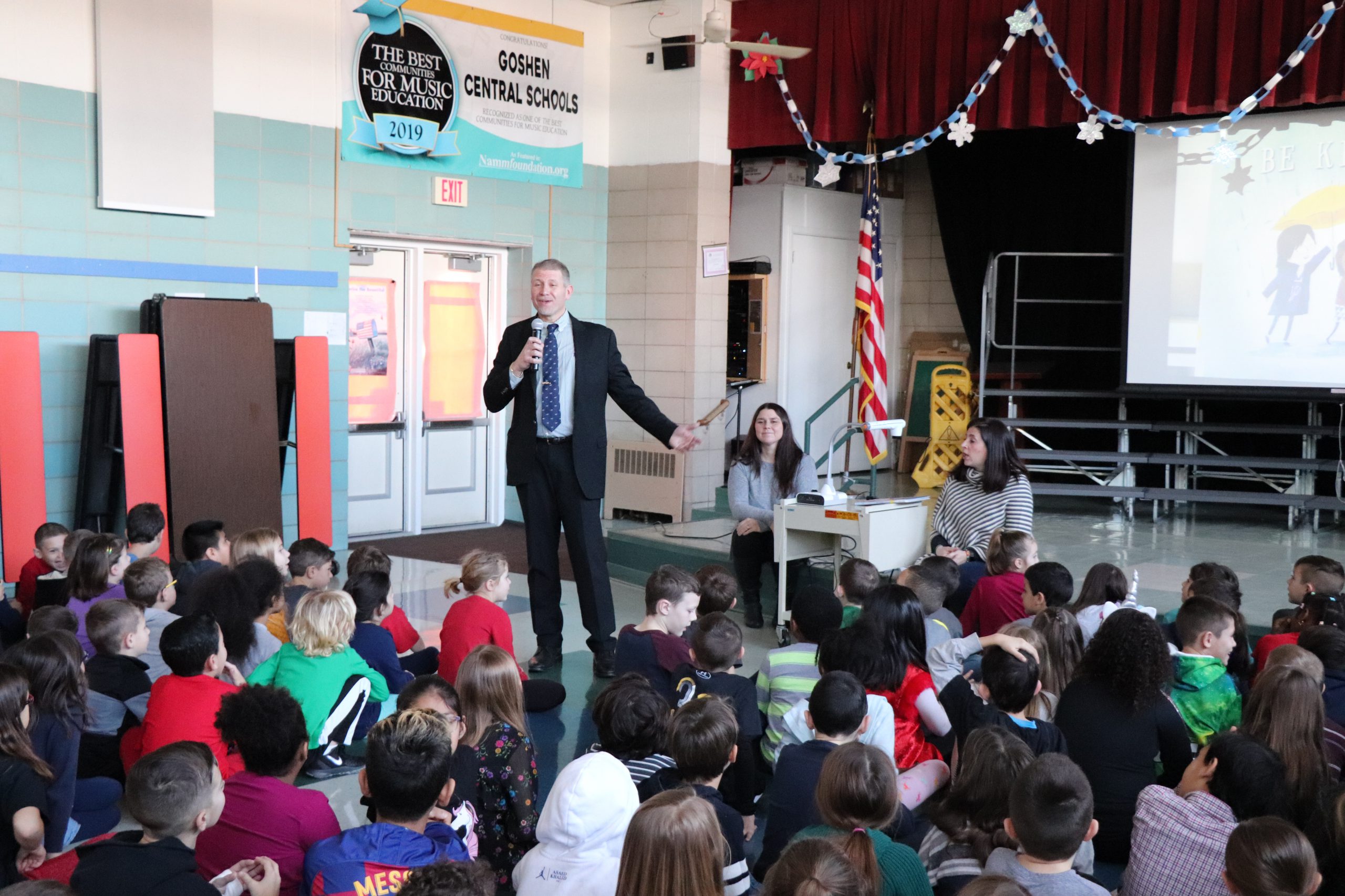 Scotchtown warms up for Spirit Week with Kindness Assemblies Goshen